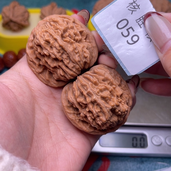 把件文玩核桃四座楼42.059