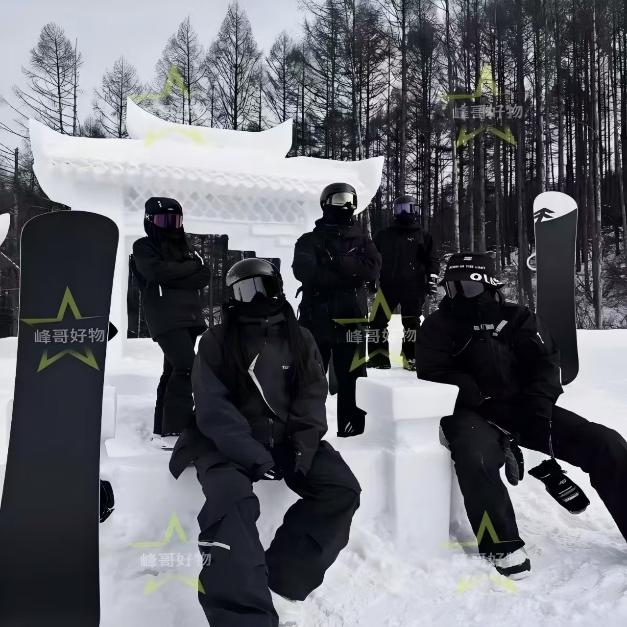 【加绒加厚】8562-广州UUS-潮牌撤柜长裤男女同款