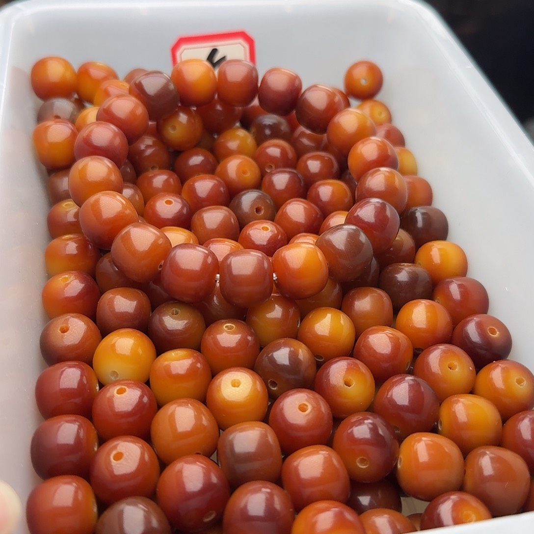 吊坠菩提根/象牙果50 颗冰红茶 14 干磨桶