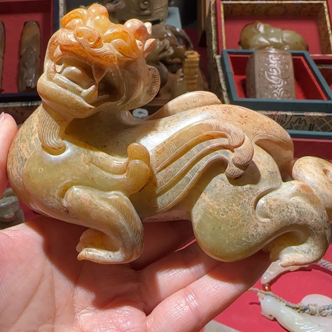 和田玉挂件未镶嵌九*