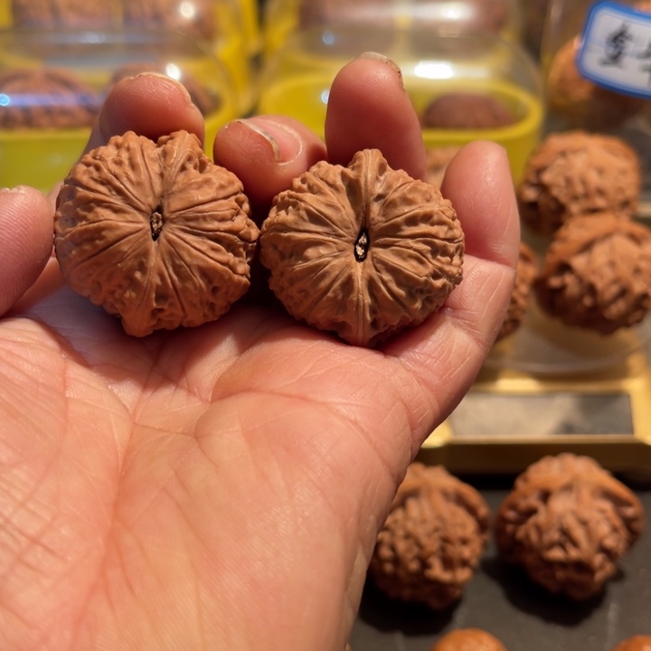 文玩核桃把件乾隆磨全品33