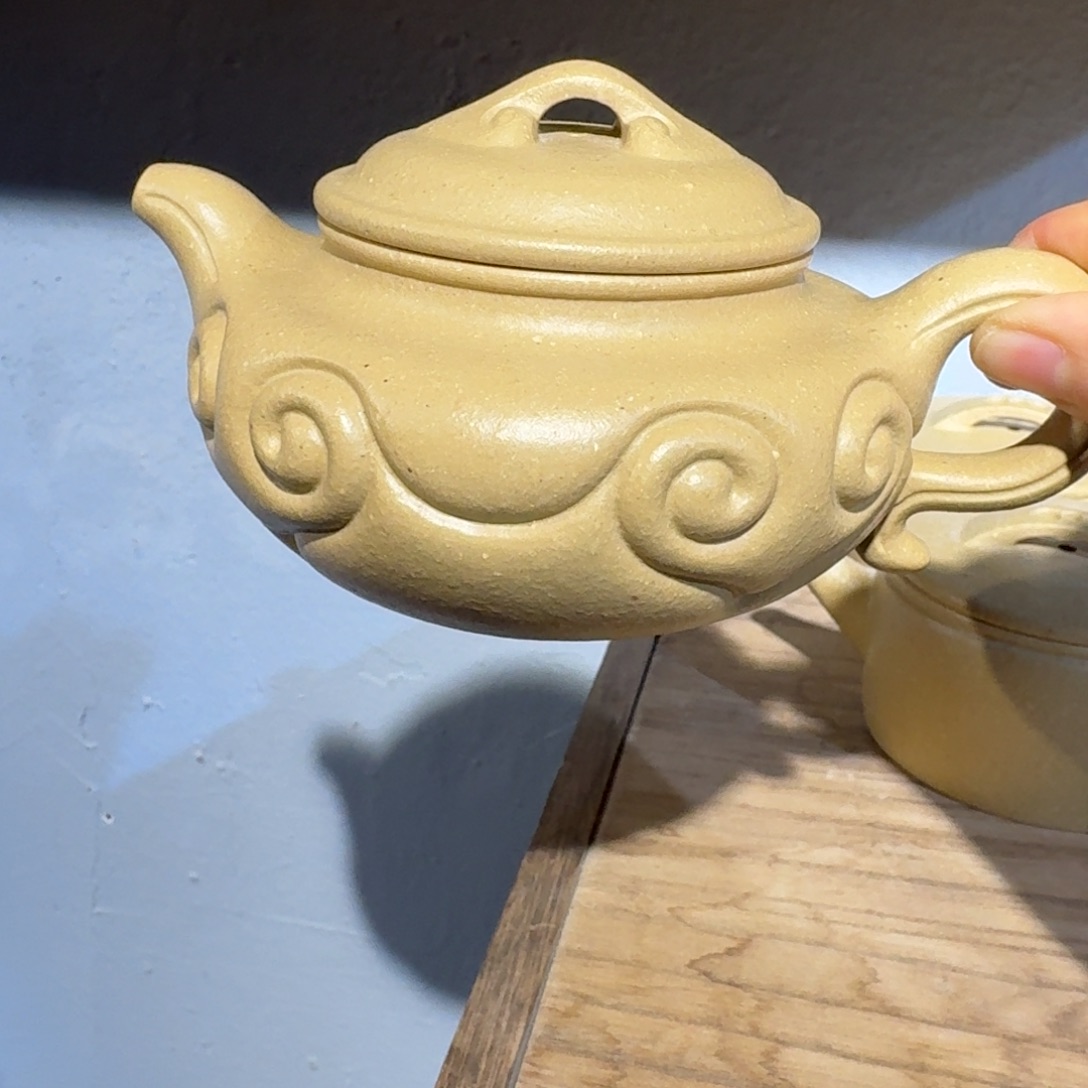 本山绿泥茶壶梨皮260毫升左右