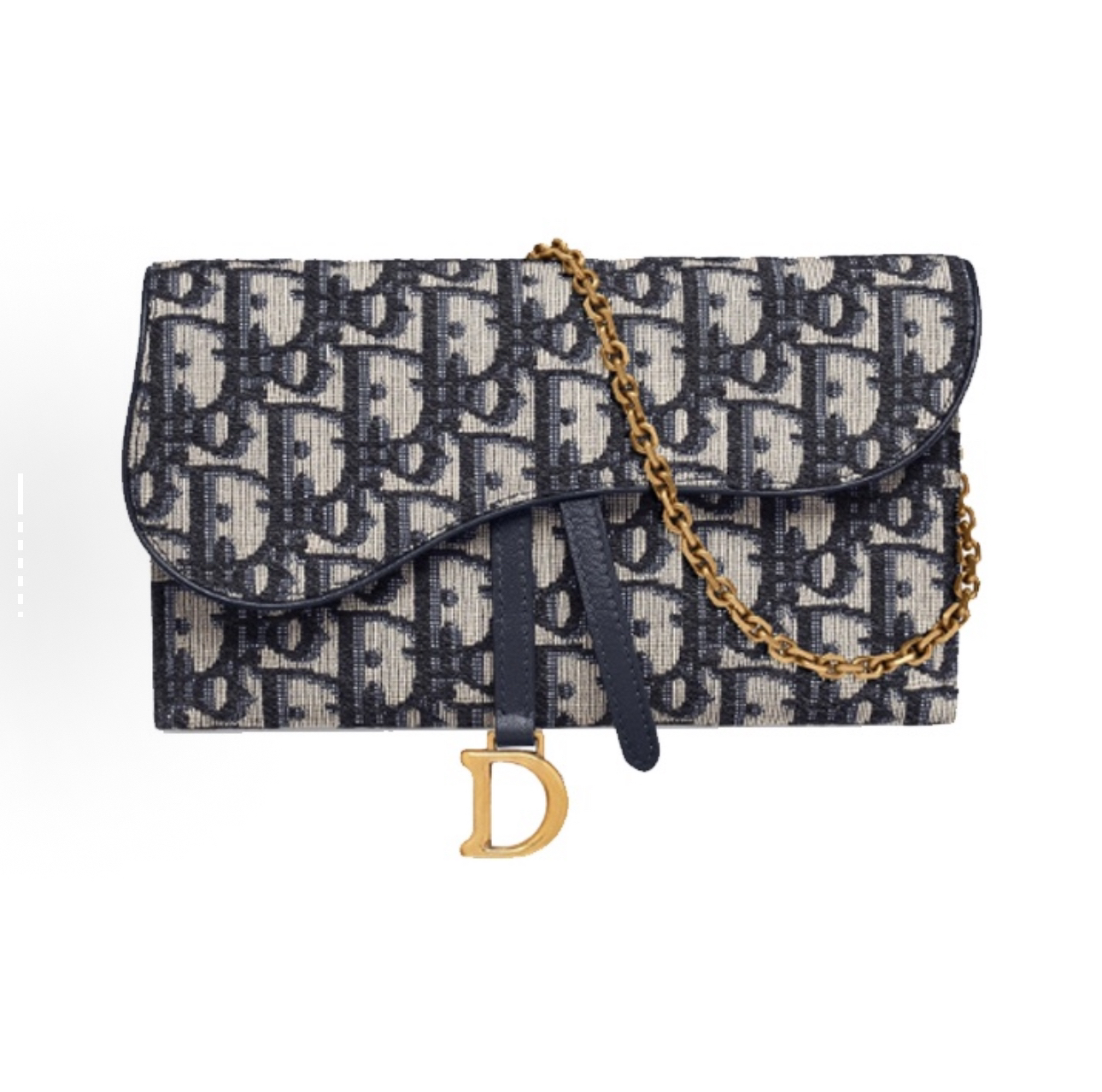 95新 DIOR/迪奥 经典老花二合一woc斜挎包腋下包19年
