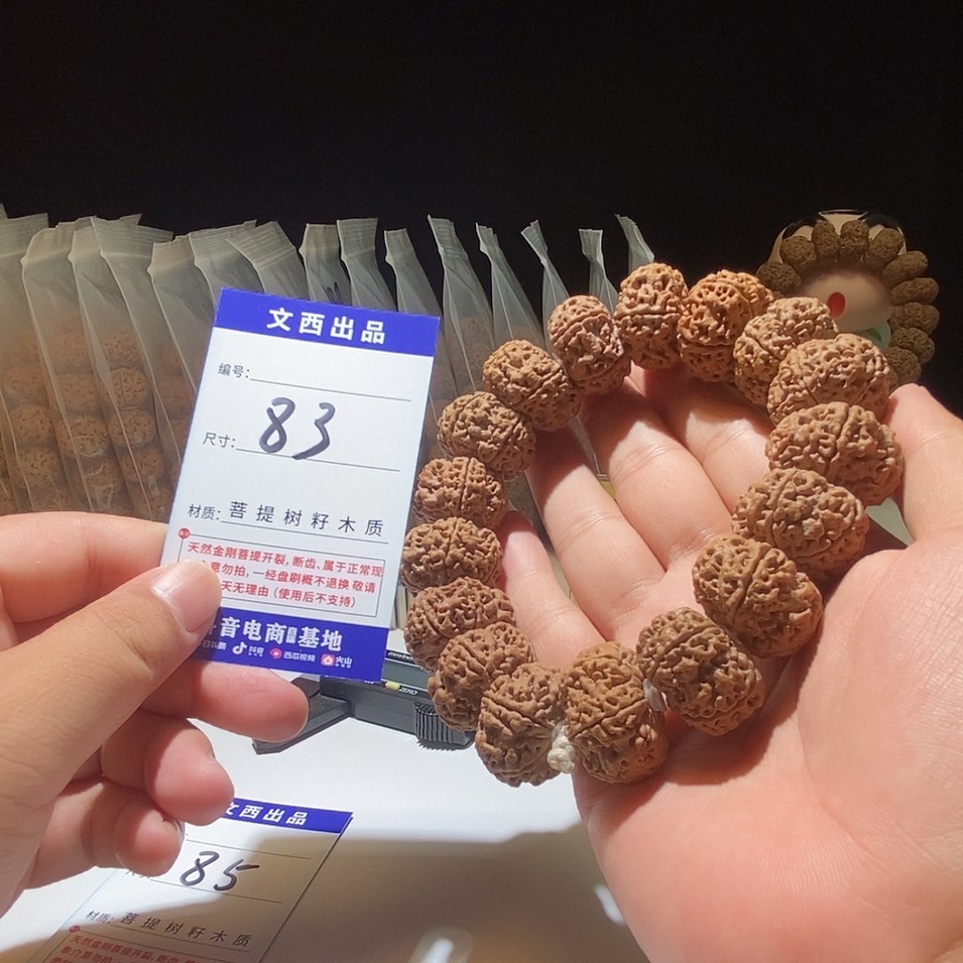 吊坠金刚菩提孤品甲板双龙26mm