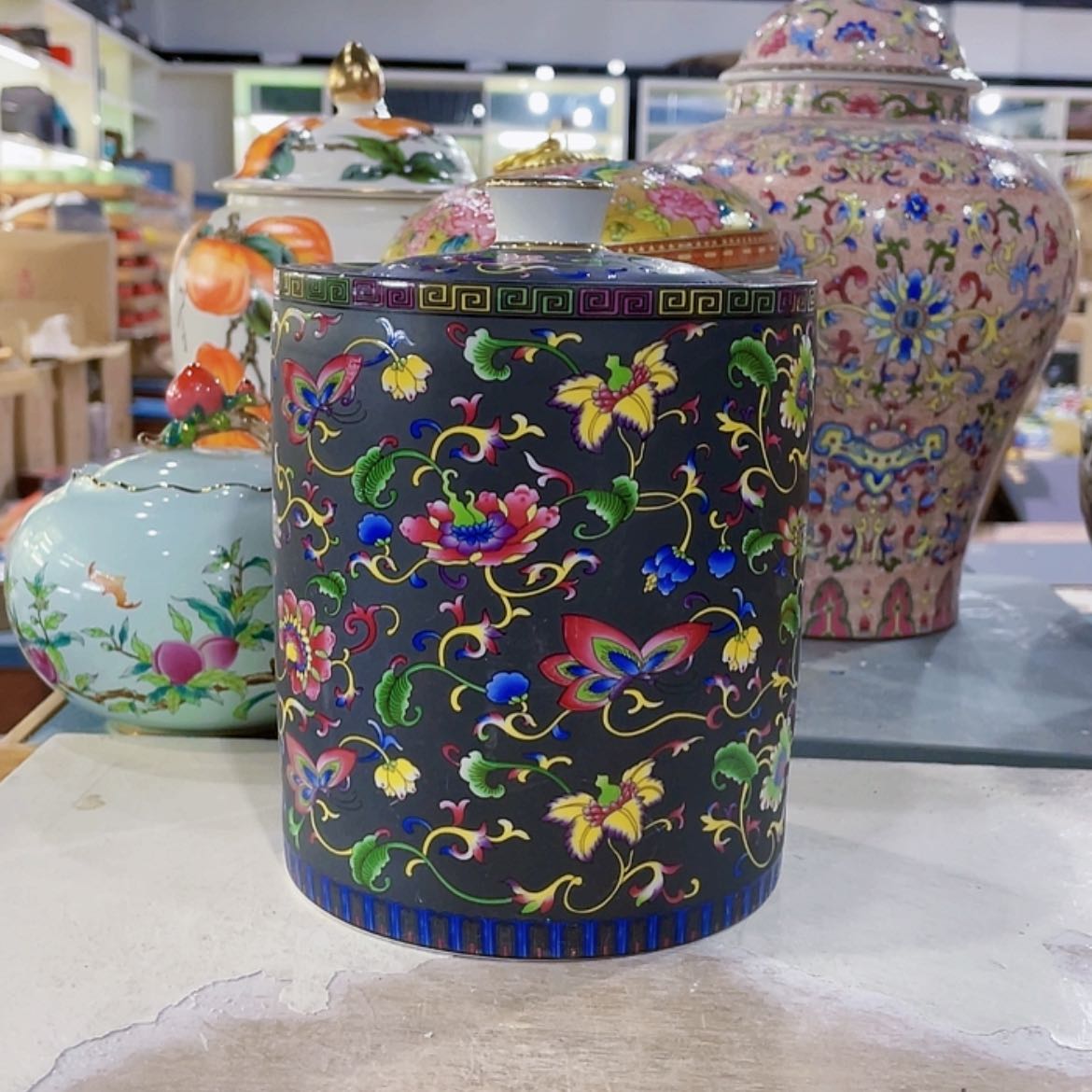 【闪购商品】罐茶叶罐陶瓷茶叶罐