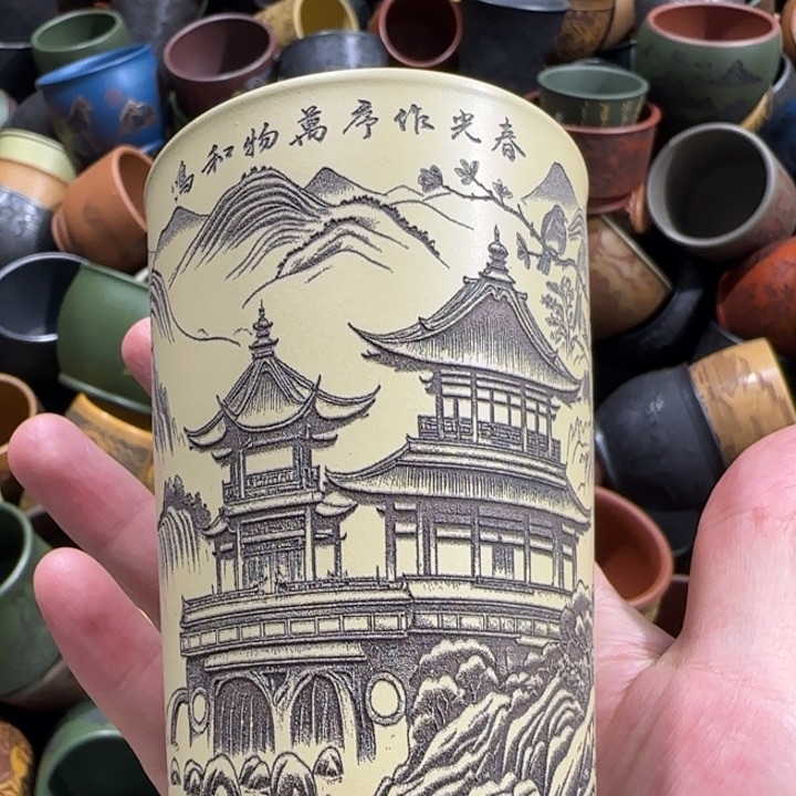 茶杯紫砂全手工紫砂