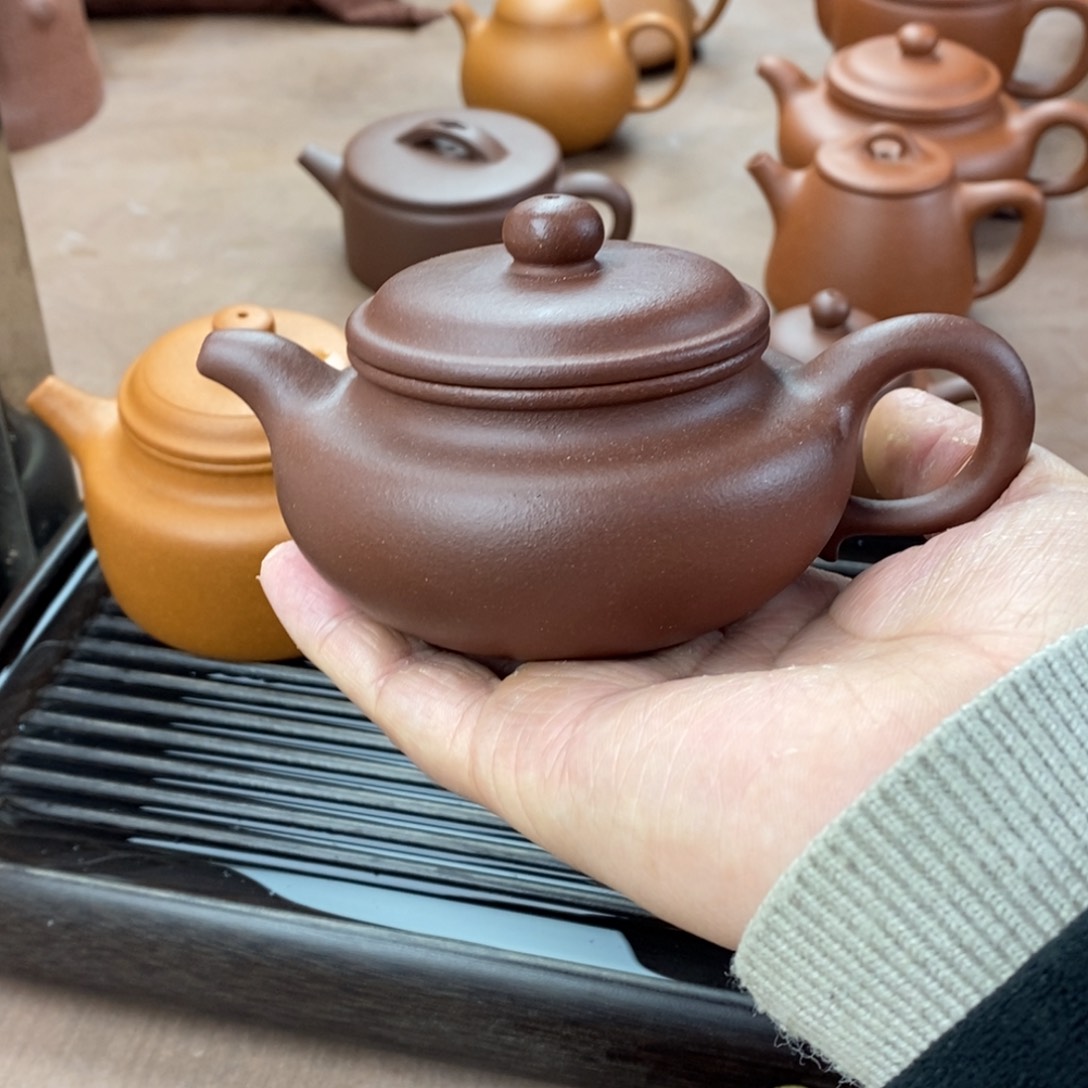 紫砂茶壶紫砂壶仿古微瑕