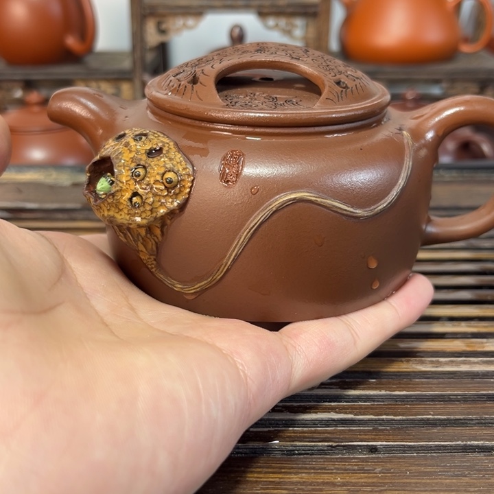 紫砂茶壶原矿紫砂手工制作