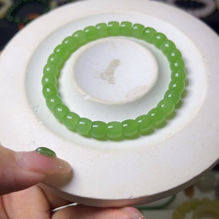 未镶嵌手串和田玉