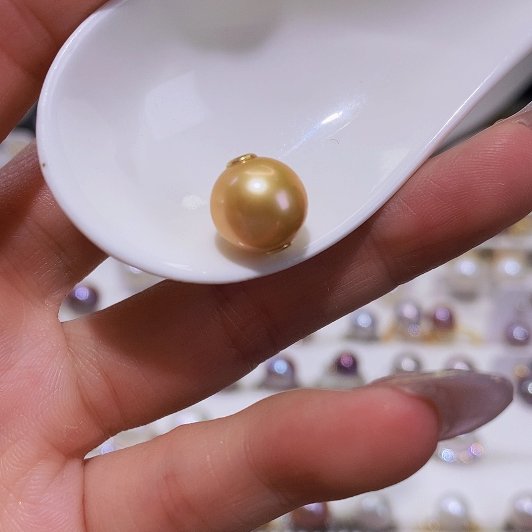 淡水珍珠颈饰银S925镶嵌