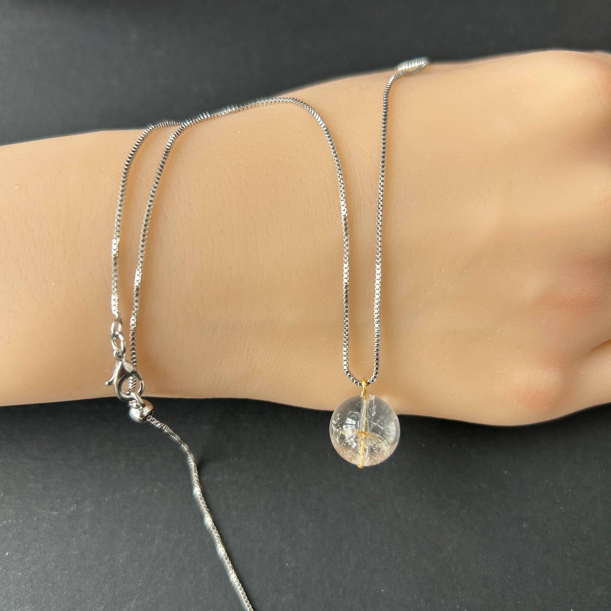 水晶吊坠转运珠卡（12mm）多样性发其一