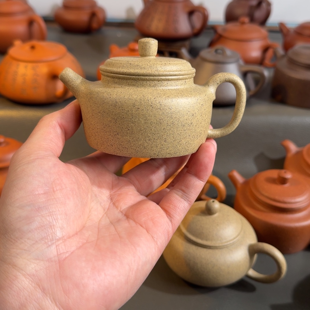 紫砂茶壶全手工制作工艺青段德中壶