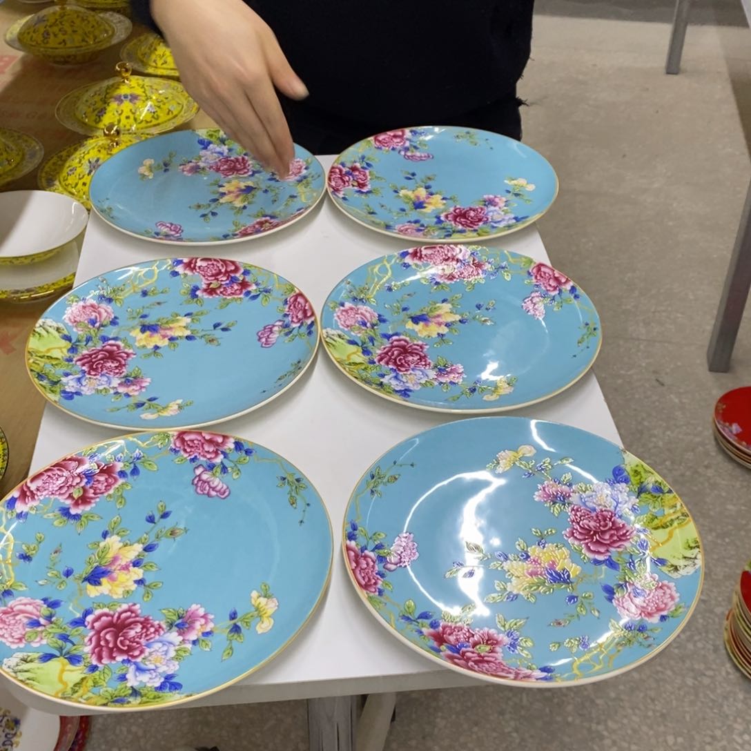 陶瓷6个8英寸平直径20.5厘米