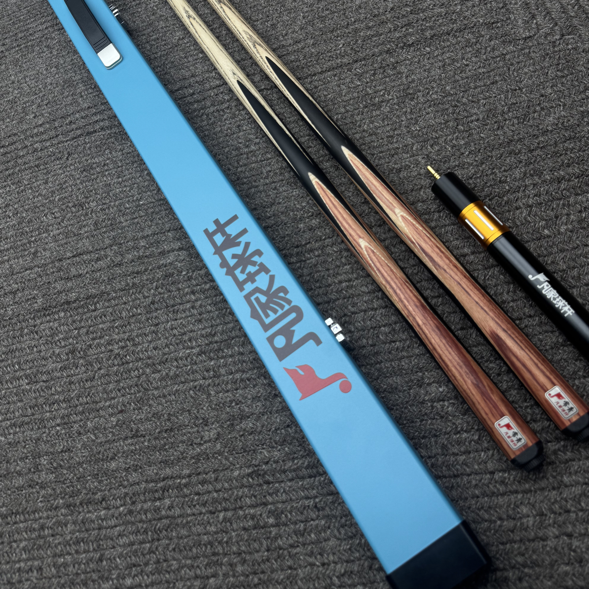 凡家球杆盲盒斯诺克-常青中式台球小头杆白蜡木一体通杆台球杆