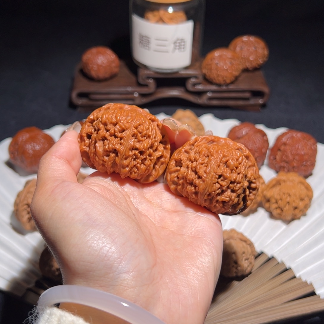 Z***W文玩核桃吊坠46+赵喜满