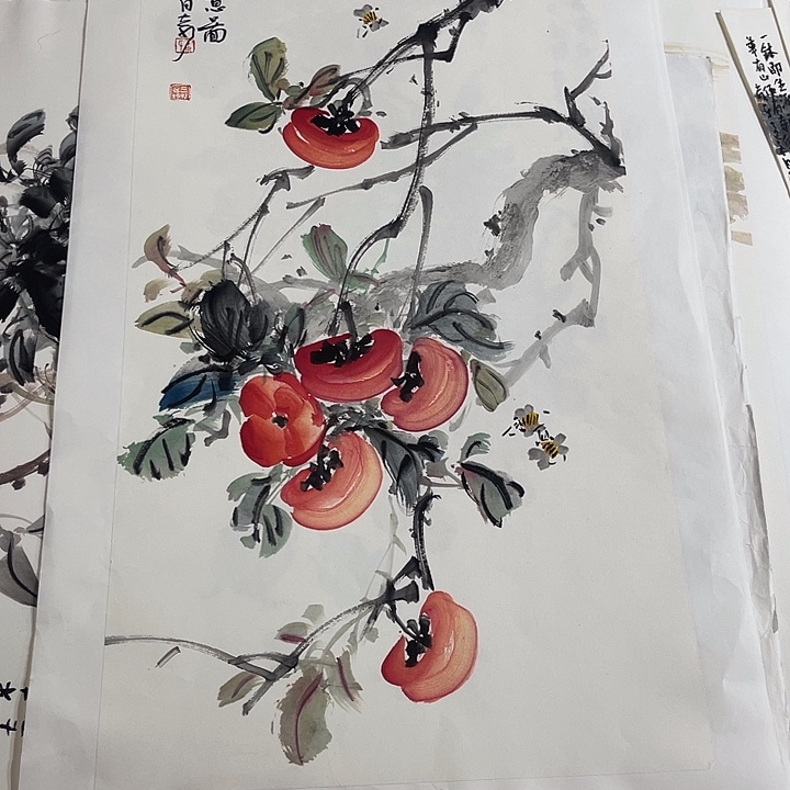 姜奇老师花鸟作品69×34