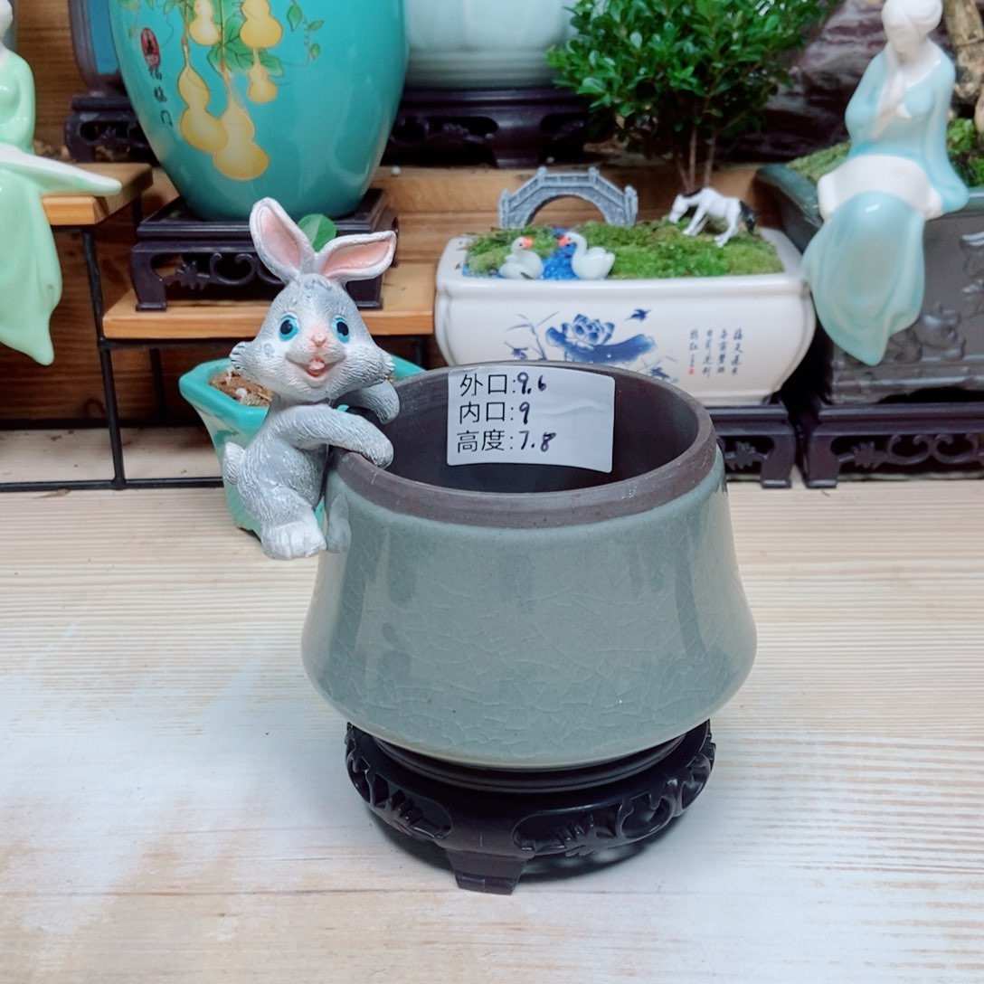 紫砂花盆陶瓷花盆陶瓷艺术