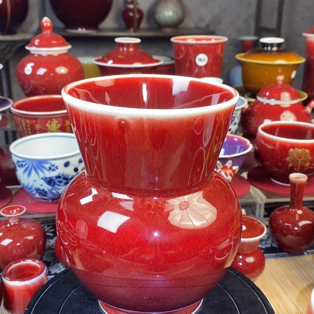 【闪购商品】景德镇名陶坊原矿郎红