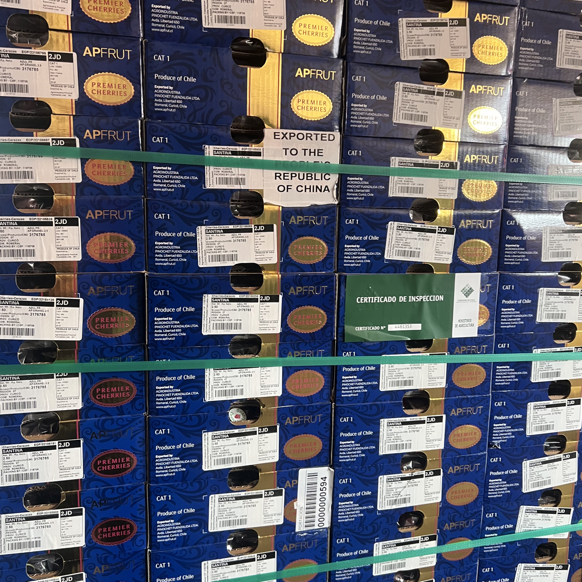 智利2JD车厘子五斤装口感脆甜（桑提那）