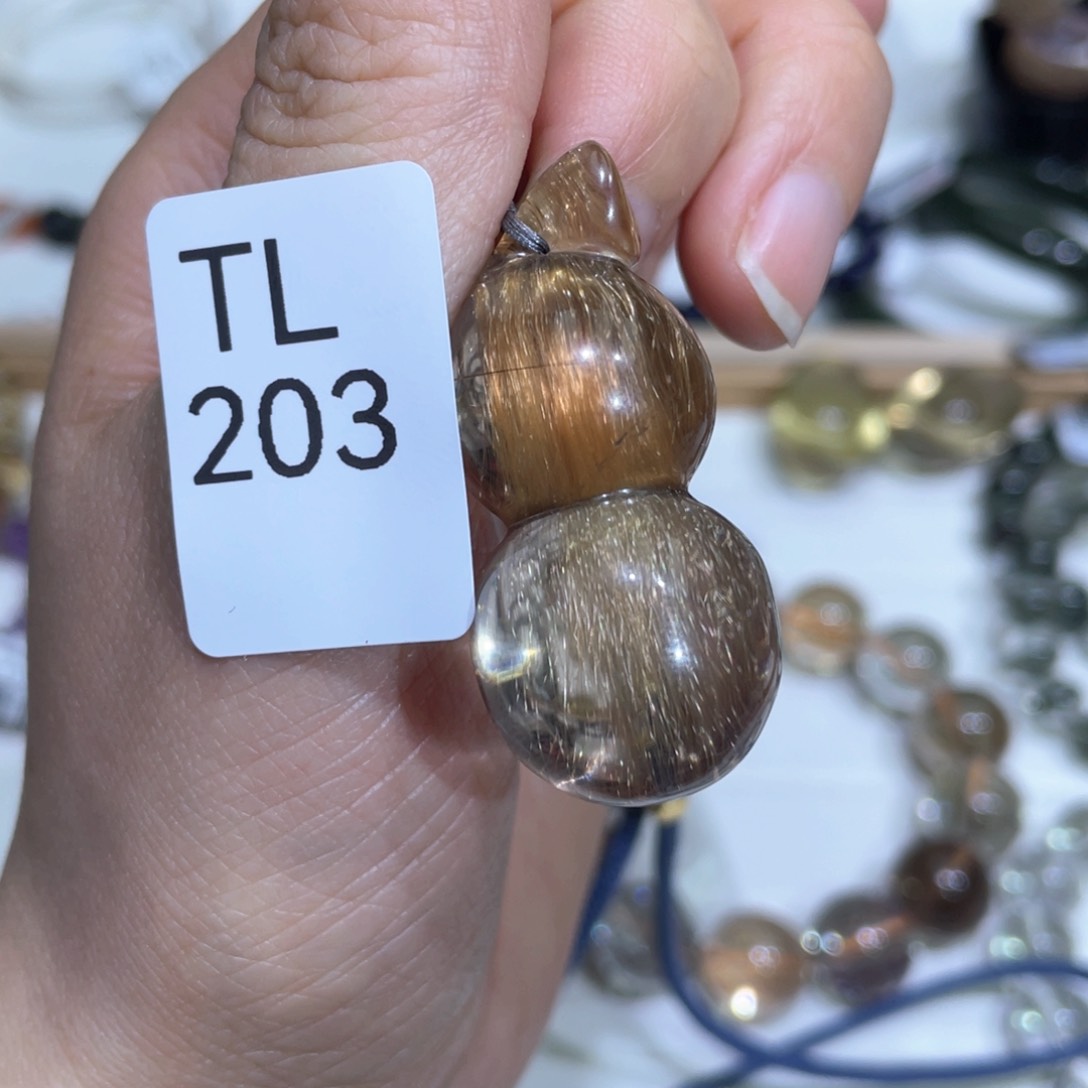 水晶颈饰未镶嵌挂件