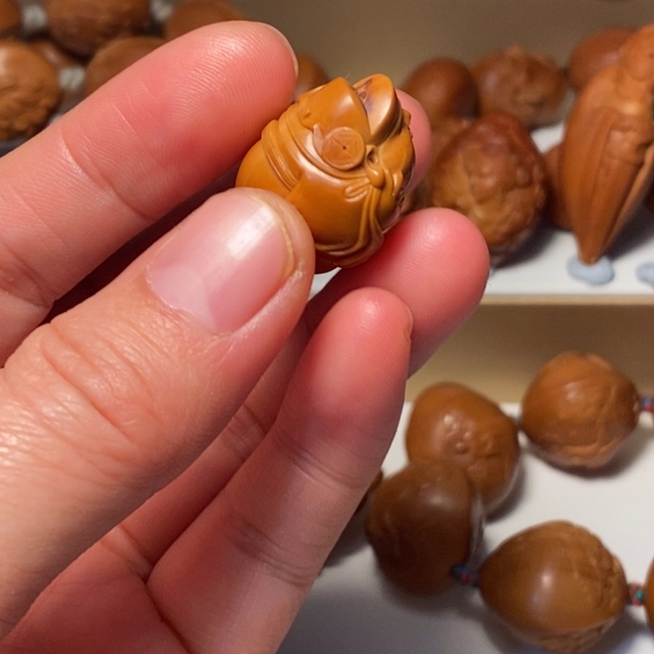 嘉***l手串/手链橄榄核财神