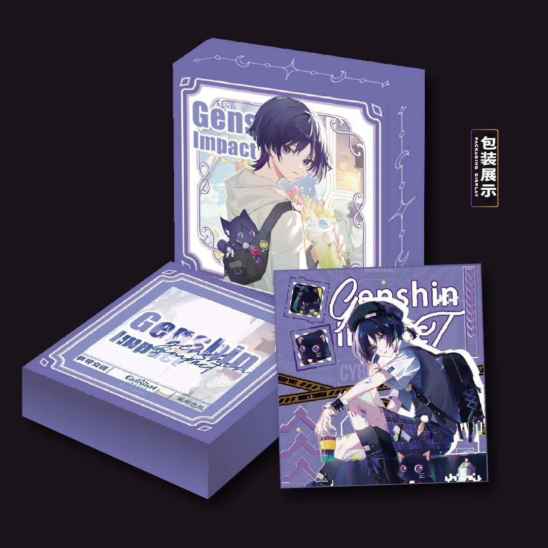 【叠叠】格界文创 原神 方型色纸 国产二创 