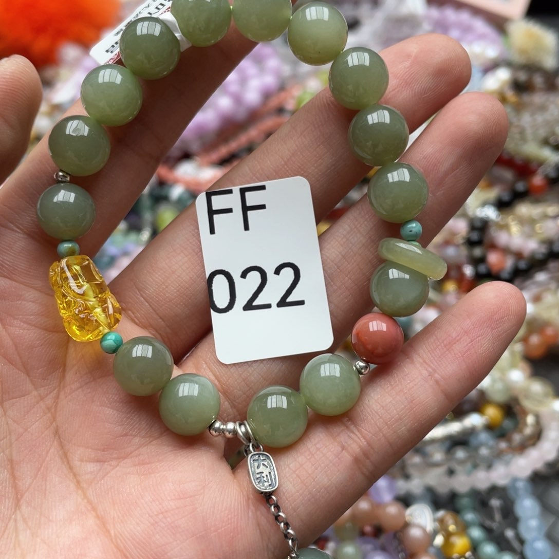 水晶手链未镶嵌多样性