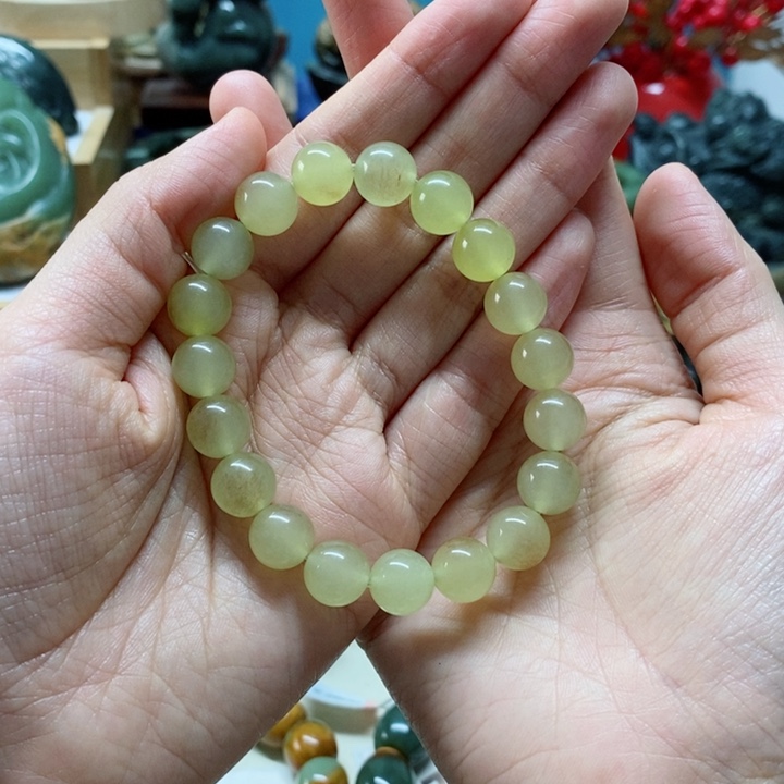 蛇纹石玉未镶嵌手串