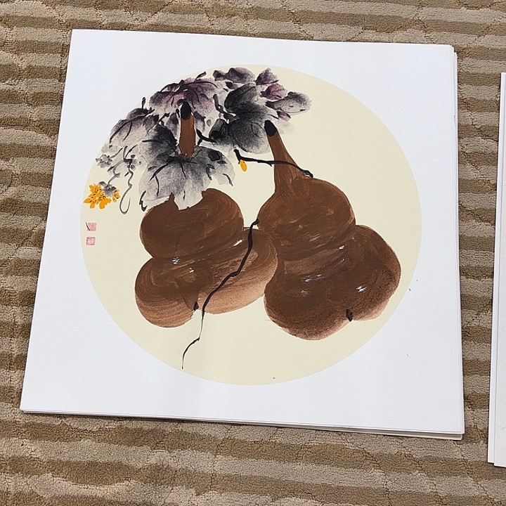 国画花鸟等多种鸟类和50.50