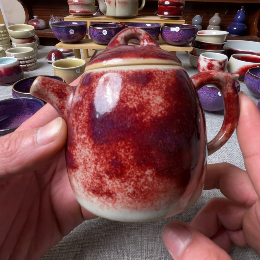 瓷片微微瑕……钧瓷……