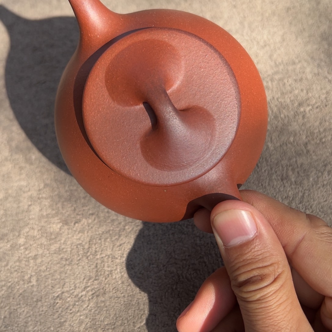 紫砂茶壶封釉的小满瓢