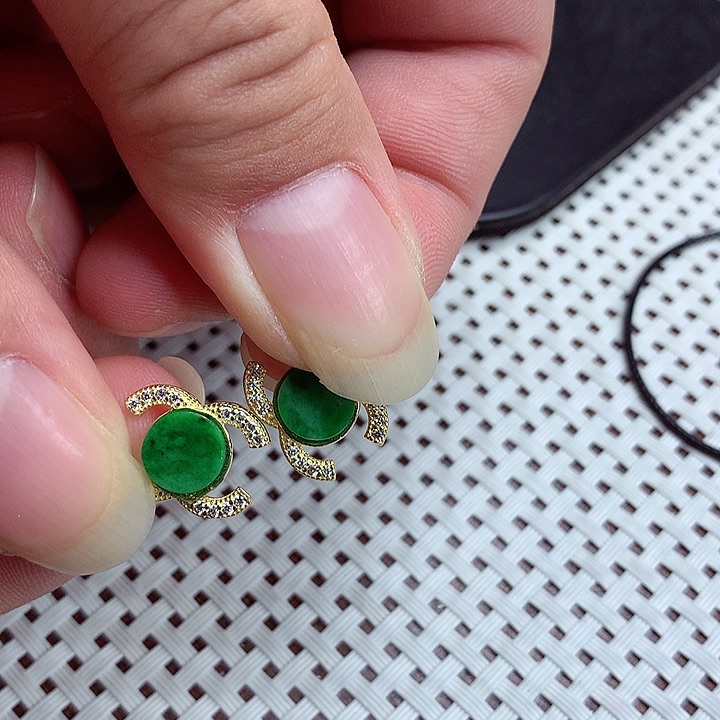 翡翠颈饰银S925镶嵌翡翠