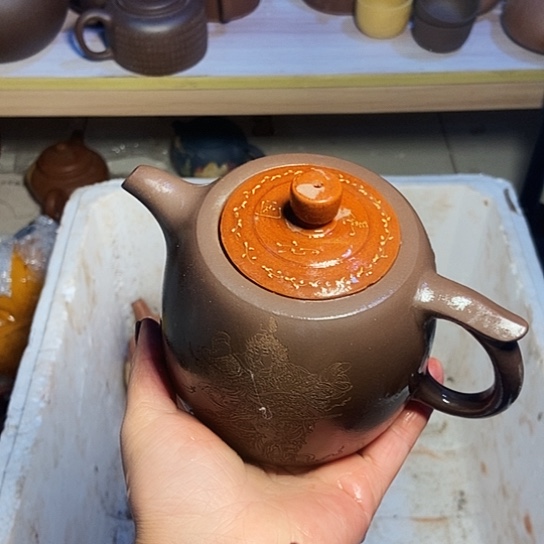 全手工制作宜兴紫砂壶
