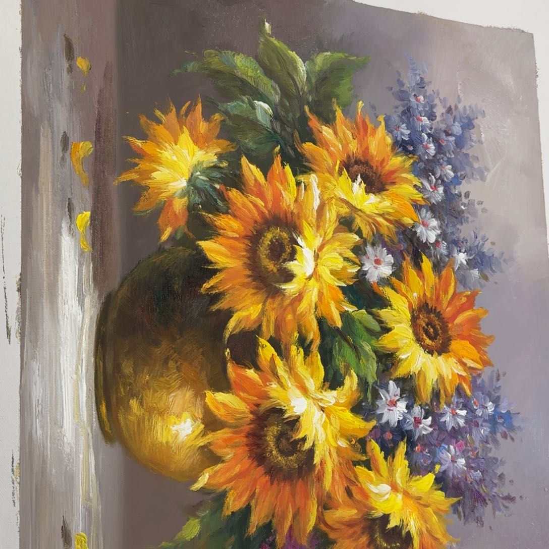 油画优惠多多指教一下自己