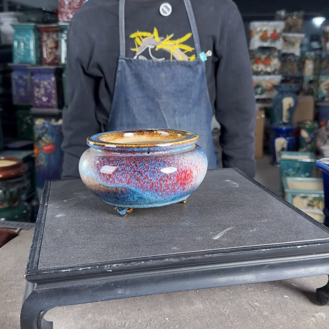 一风堂石湾花盆。533