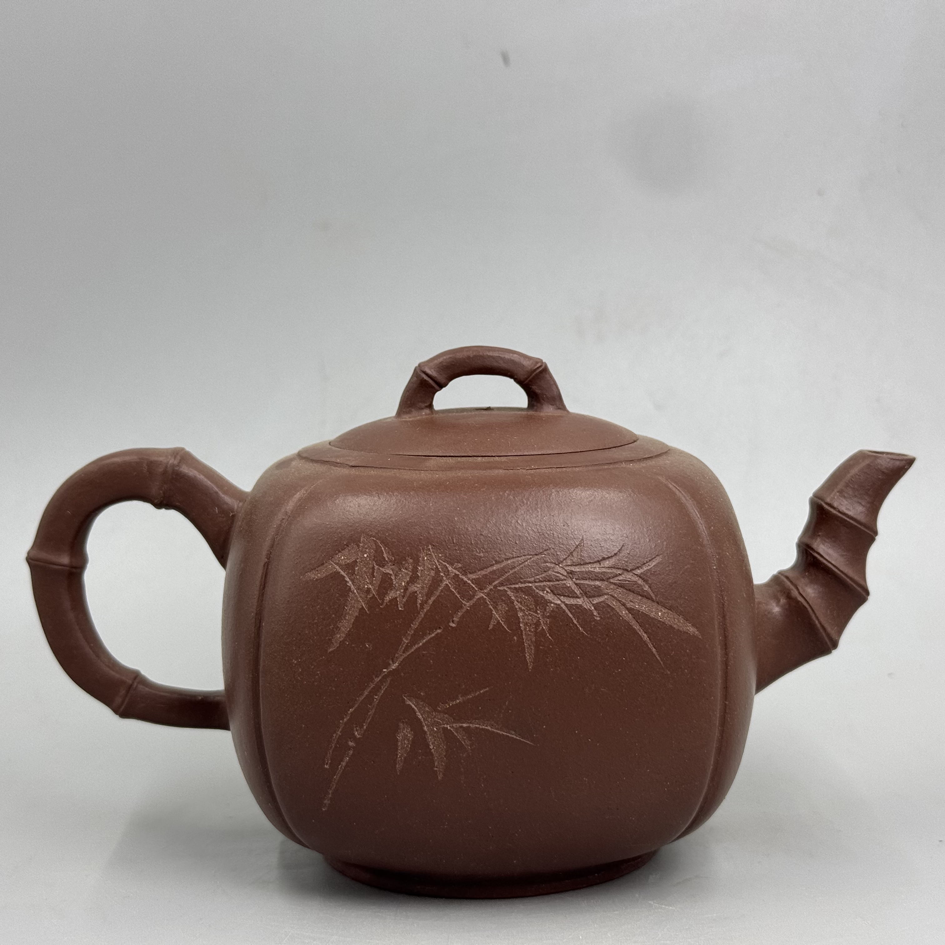 原矿段老紫泥紫砂茶壶