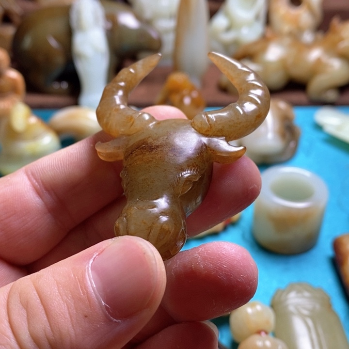 和田玉挂件未镶嵌