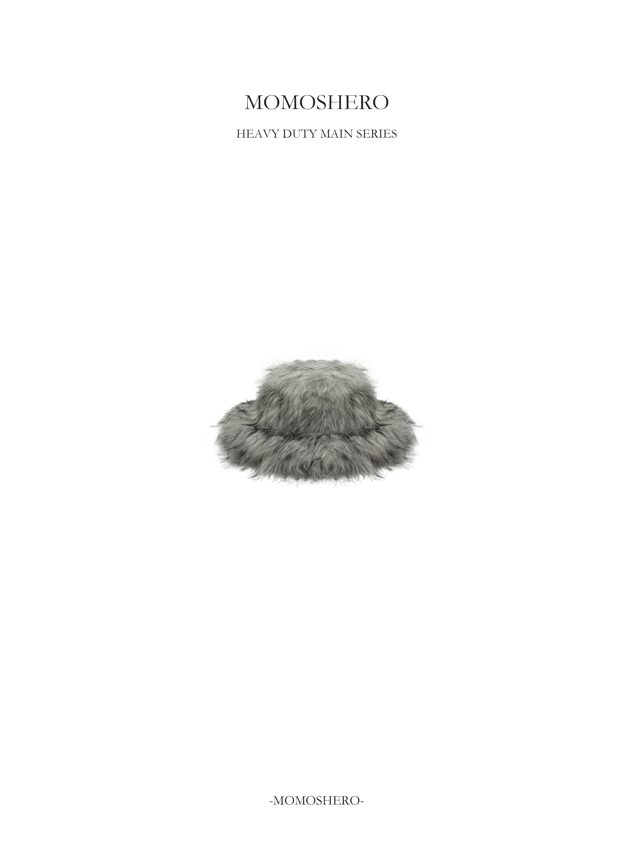 Momoshero【芬兰名品】银霜渐变”Slavic Beauty斯拉夫美学“毛绒帽