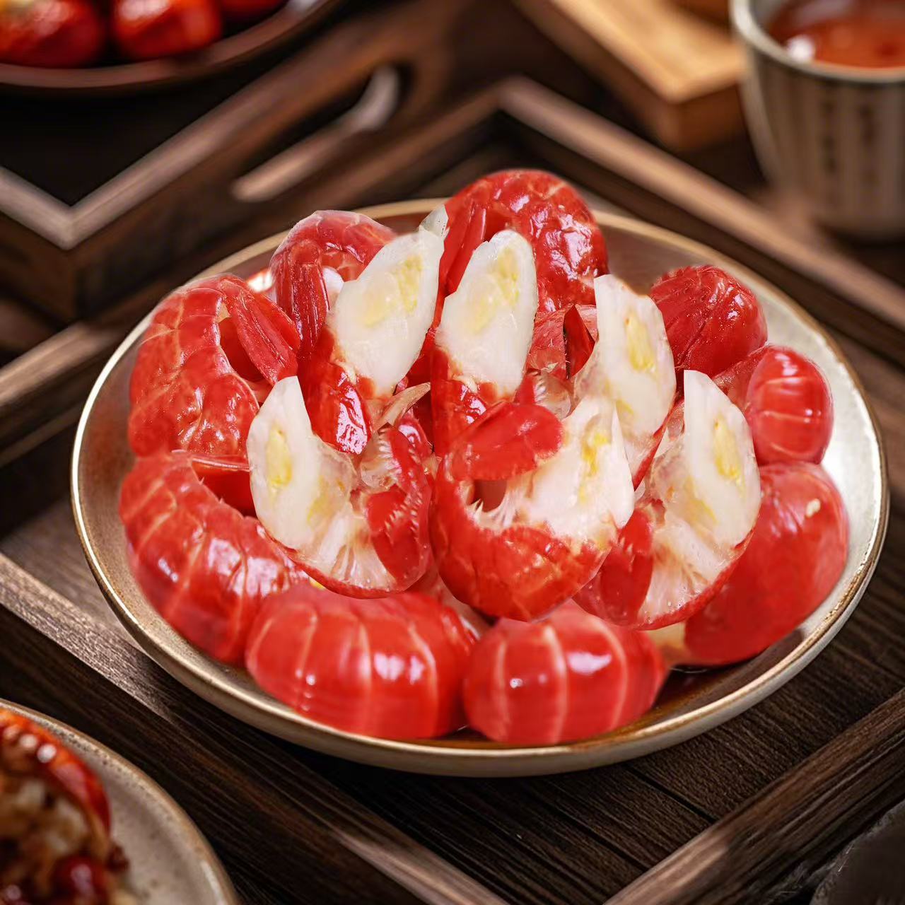 D新鲜大个龙虾尾50-80粒/包 到手5包共5斤 顺丰冷冻发货