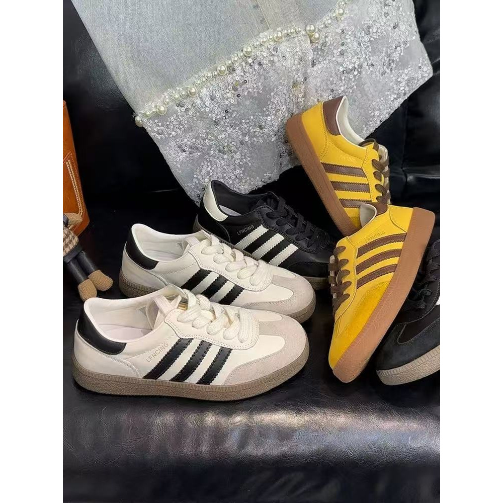 【断码清仓】百搭休闲德训鞋2025爆款板鞋小白鞋女BBT B0061001