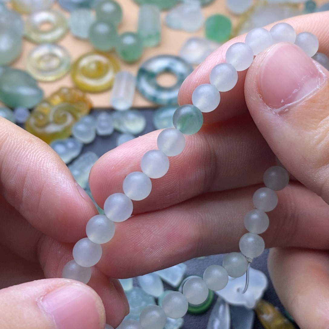 定制翡翠未镶嵌珠子