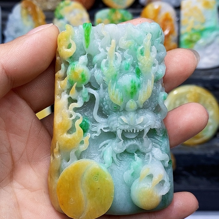 定制翡翠未镶嵌开**生翡翠A货一物一证