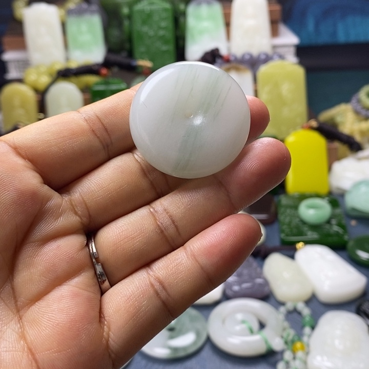 吊坠(不含链)未镶嵌和田玉