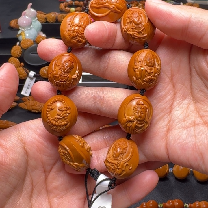 手串/手链橄榄核水滴观音2.1梅林铁