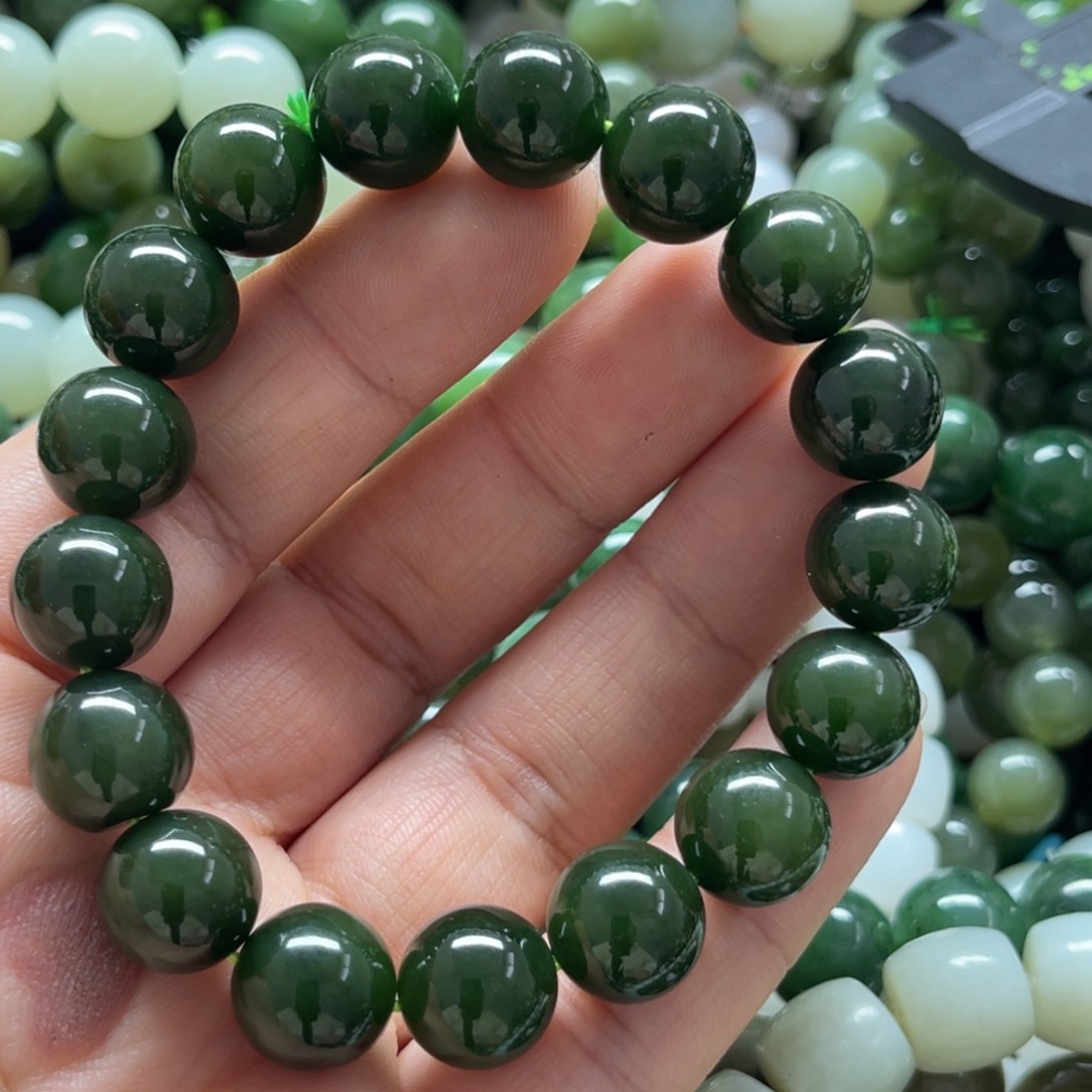 和田玉手链未镶嵌