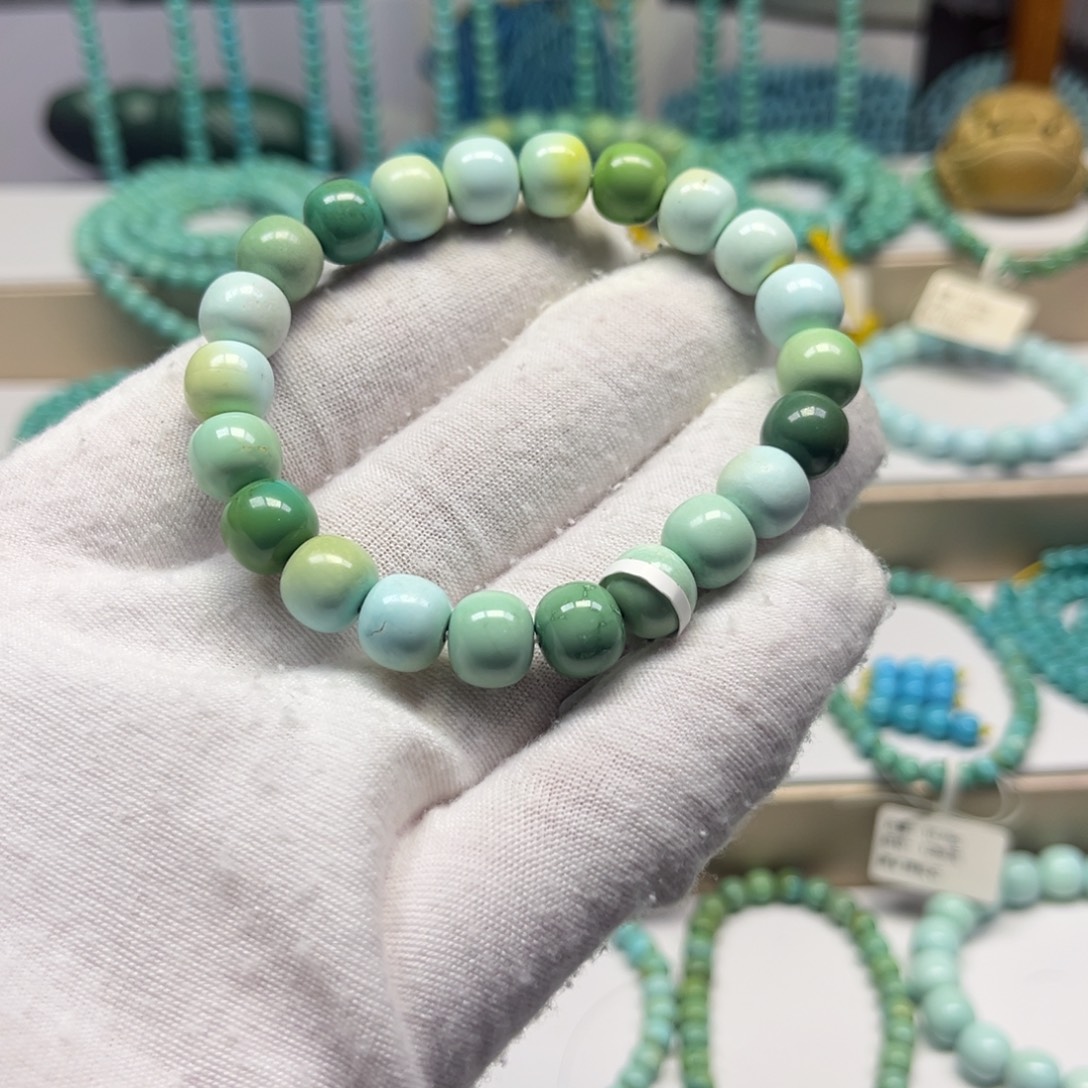 绿松石未镶嵌手链