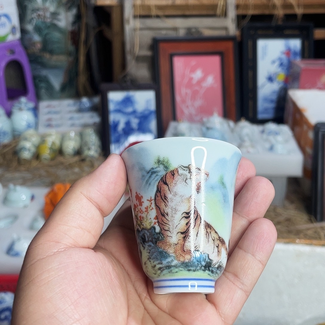 杯景德镇陶瓷艺术品