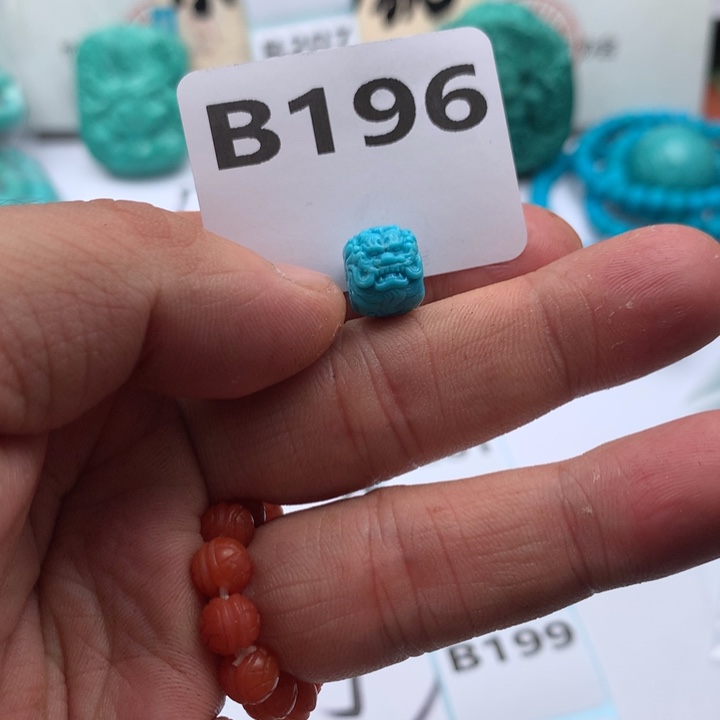 未镶嵌绿松石珠宝奇石