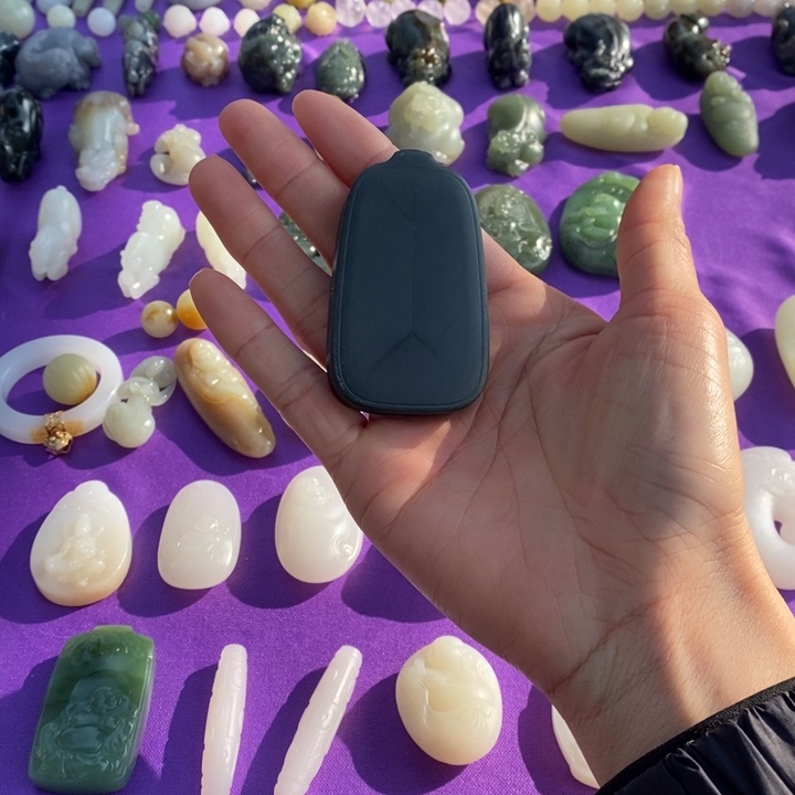 和田玉未镶嵌手链无事牌