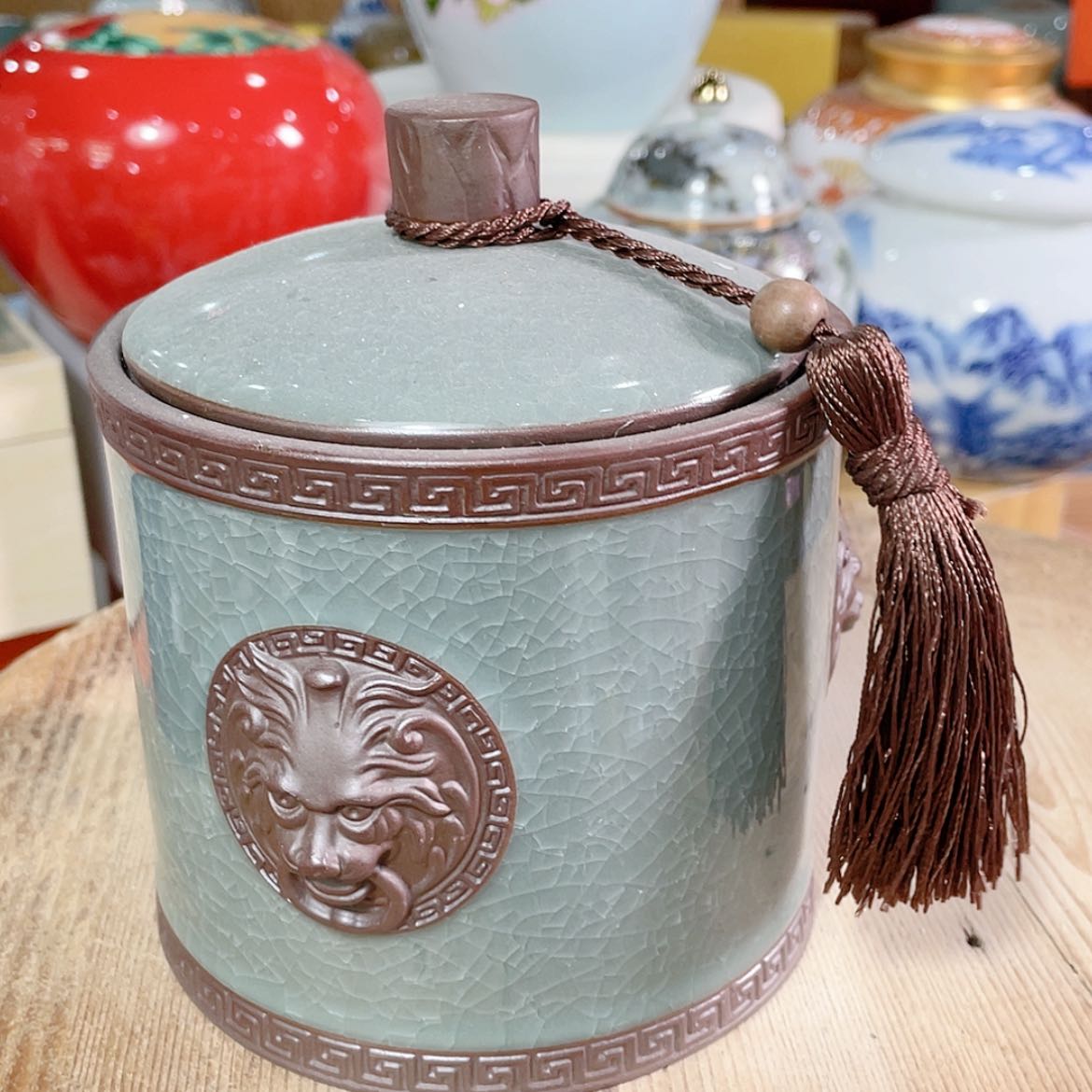 【闪购商品】罐陶瓷茶叶罐密封罐